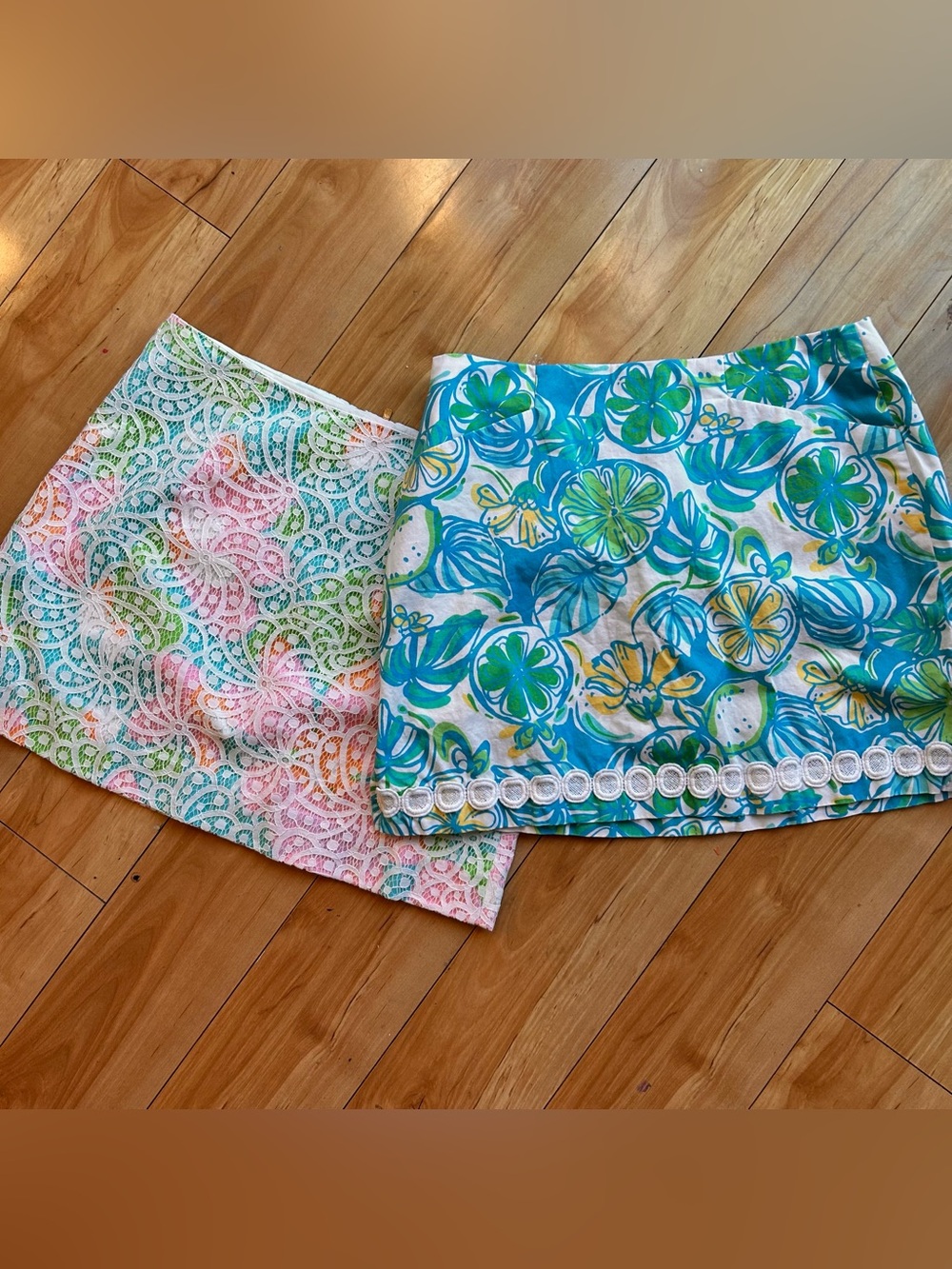 2 Lilly Pulitzer Skirt Sz 2
